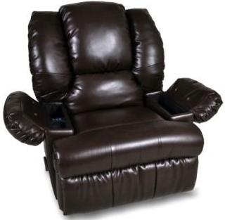 Recliner with 2025 massage and fridge